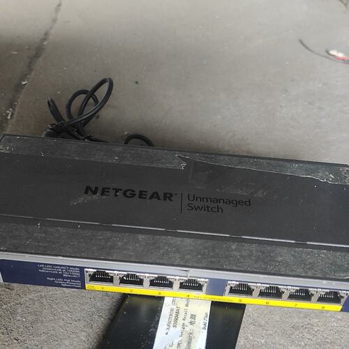 议价NETGEAR 型号GS108PP 8端口千兆Po可维修