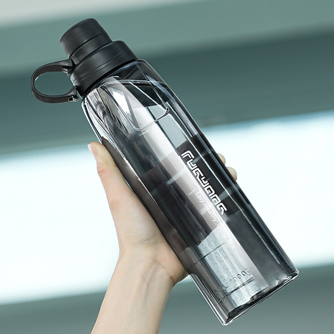 富光水杯男学生大号容量运动水壶夏天耐高温塑料太空杯子健身泡茶