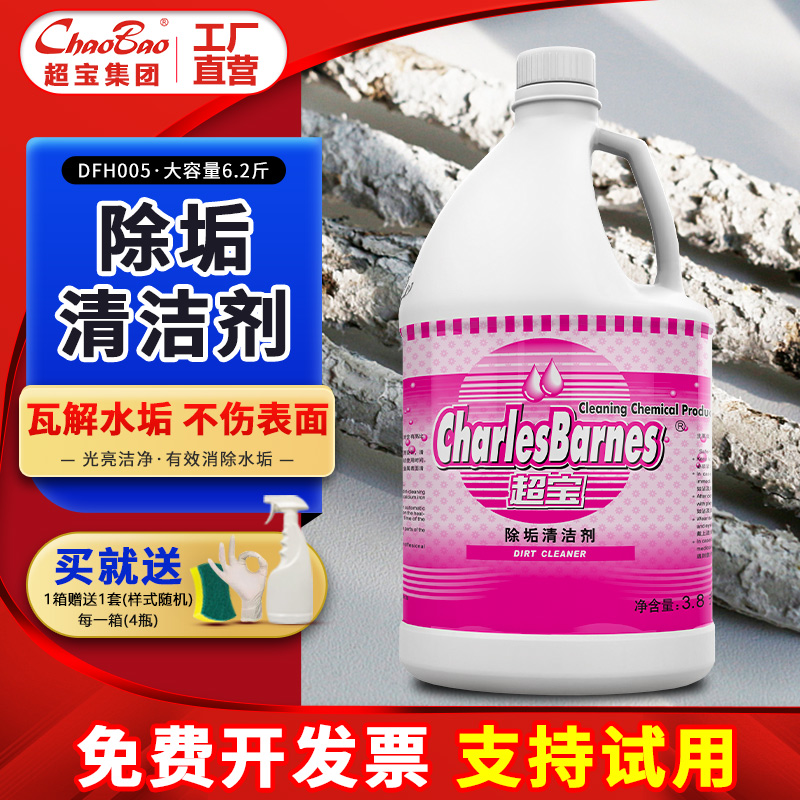 超宝除垢清洁剂大瓶电热水壶洗碗机抽水泵水垢渍中性温和不伤表面