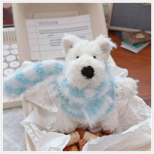 【仅衣服】jellycat西高地小狗挂件娃衣挂饰衣服围巾裙子可爱配件