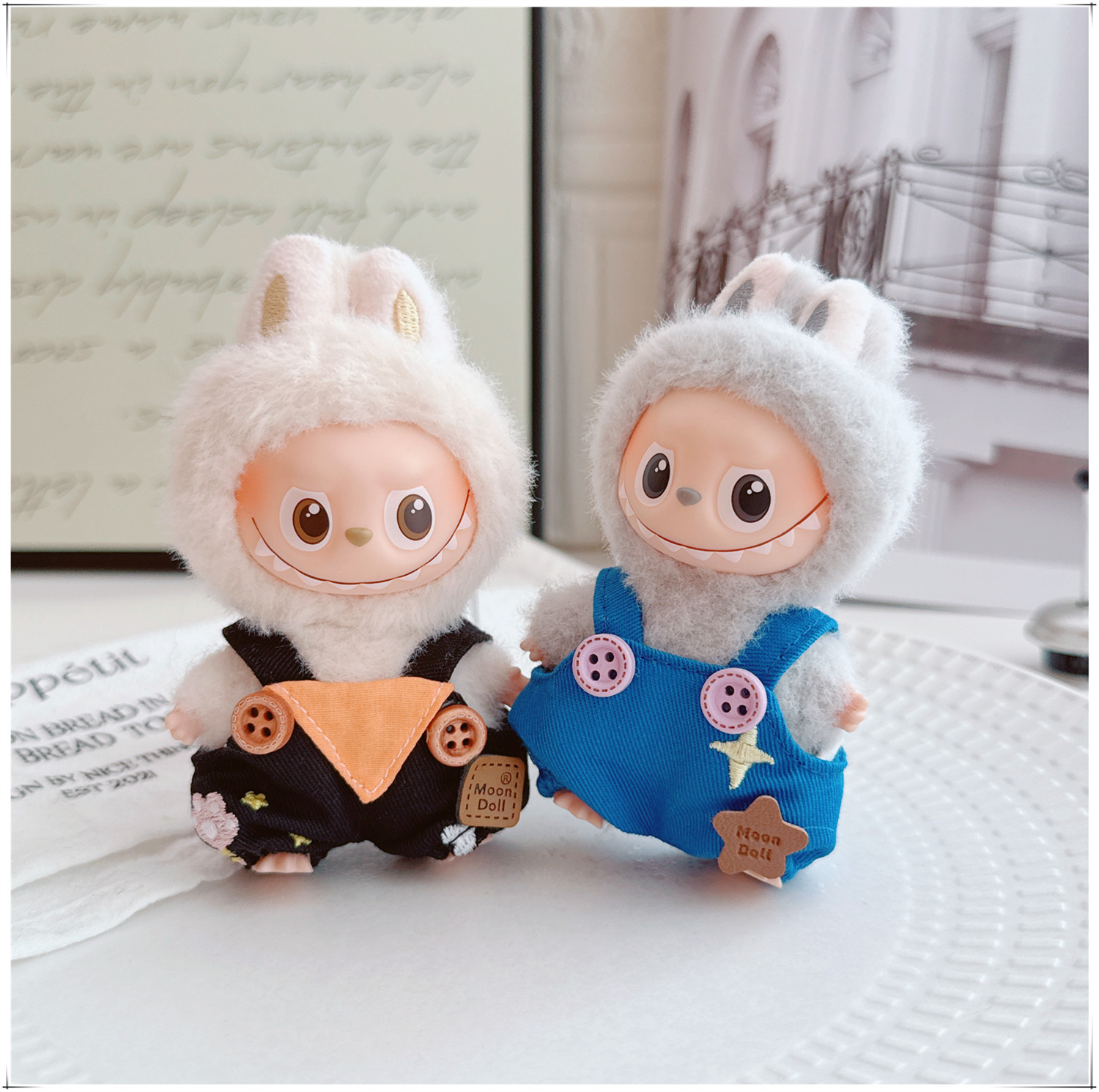 拉布布四代娃衣4.0娃衣mini衣服配饰大笨狗背带裤玩具娃娃替换换,模玩/动漫/周边/娃圈三坑/桌游,棉花娃娃/毛绒玩具娃衣,淘宝优惠券,粉丝福利购,淘宝优惠卷