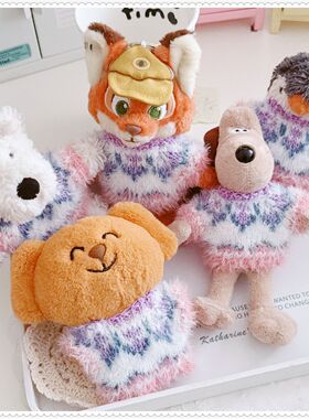 花生企鹅/尼克/巴塞罗熊/西高地小狗/大笨狗飞行狗挂件衣服毛衣裙