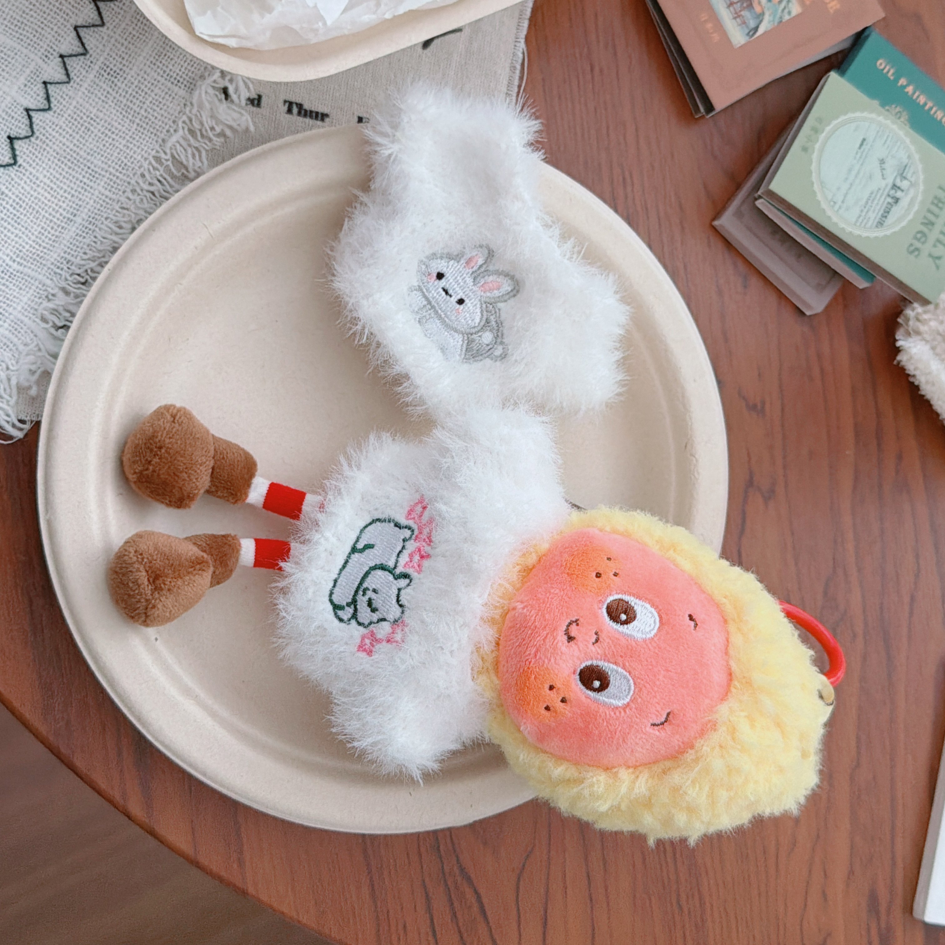 星星人毛衣装饰着替毛衣