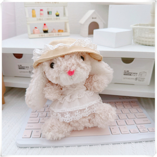 【仅售衣服】15cm娃衣甜美小兔yummy衣服jc兔子鸭舌渔夫帽