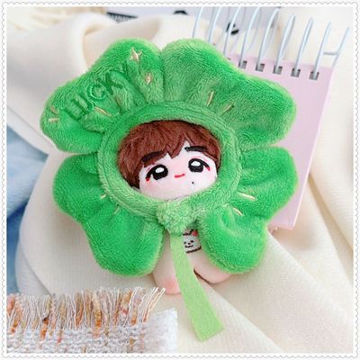 娃衣迷你衣服5cm娃衣娃帽5厘米7cm动物体海星体四叶草头套帽子