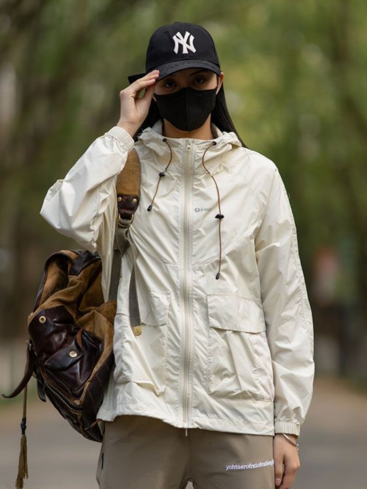 防晒衣男夏季冰丝防紫外线时尚情侣防晒服连帽薄款透气外套夹克衫 男装 夹克 原图主图