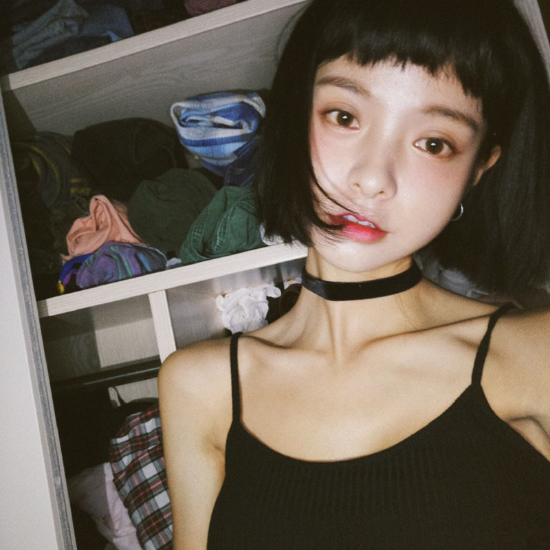 二次元刘海假发女短发狗啃刘海短刘海齐上眉自然逼真bobo头短直发
