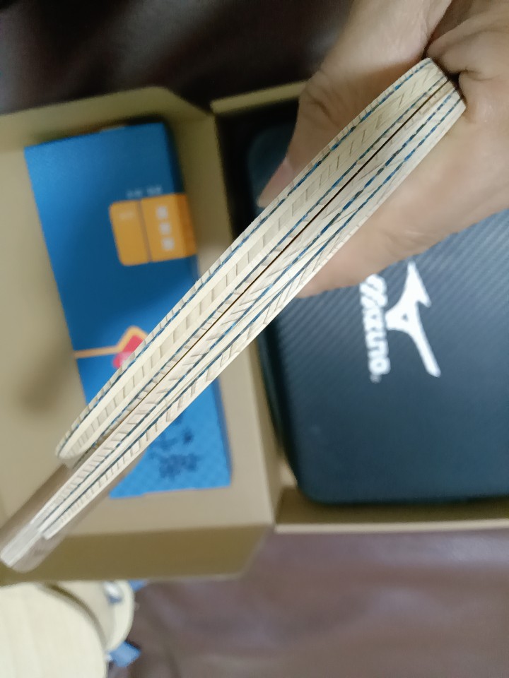 桧木达克700ALc，600ALc结构，手工定制高端乒乓球拍底板