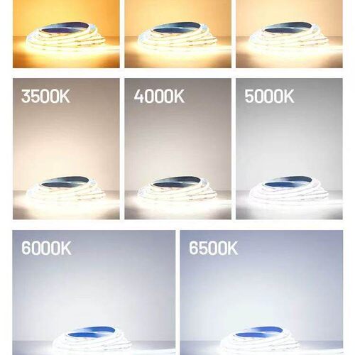 cob灯带LED灯条3500K客厅吊顶12v低压超亮背景墙氛围线 线形灯270