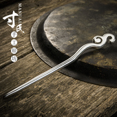 发簪99足银簪子饰品汉服古装 步摇古代盘发现代女头饰发饰钗子