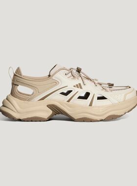 adidas阿迪达斯男女透气排汗百搭厚底老爹鞋运动休闲凉鞋KH6917