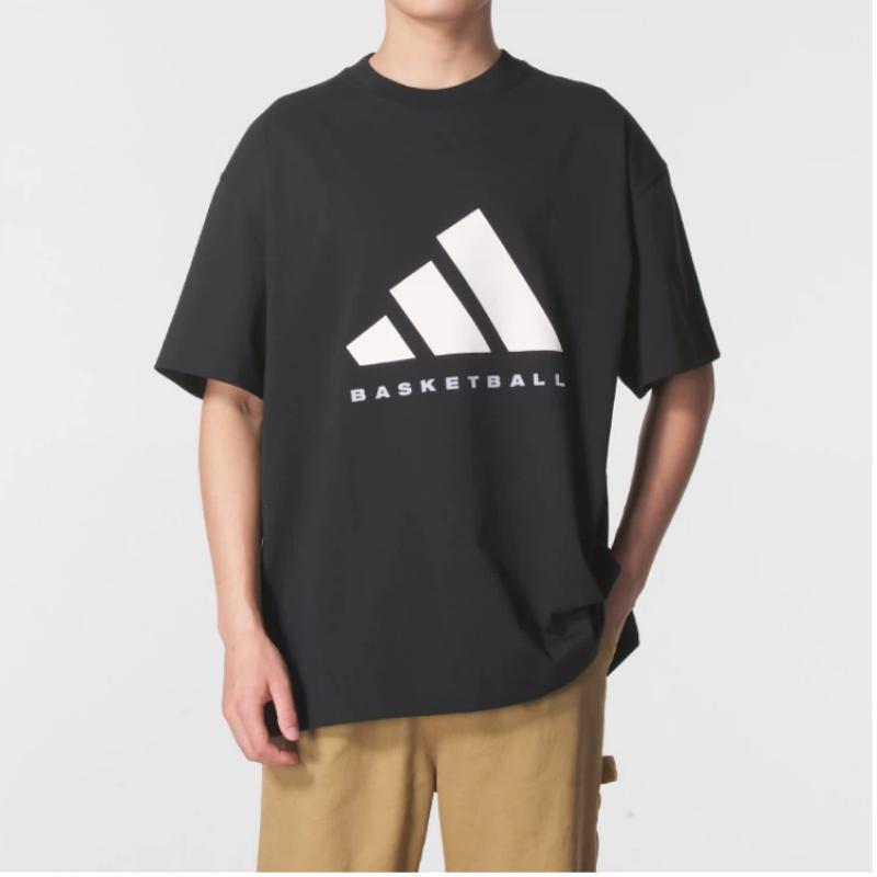Adidas/阿迪达斯夏季款男女篮球运动短袖JX5574