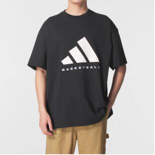 Adidas/阿迪达斯夏季款男女篮球运动短袖JX5574