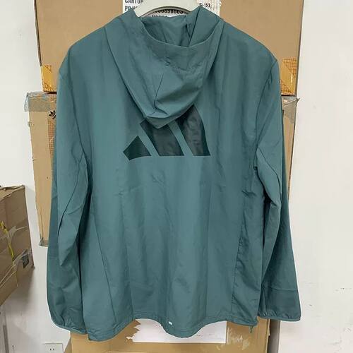 Adidas/阿迪达斯正品RUN IT JACKET男士拉链跑步连帽夹克JM5742