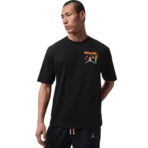 Nike耐克男短袖2026夏Jordan图案印花宽松圆领运动T恤IF3156-110