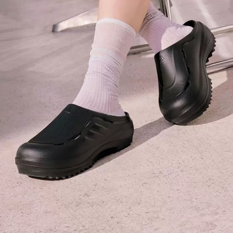 Adidas阿迪达斯正品2026夏季新款男女同款运动休闲厚底拖鞋JR6761