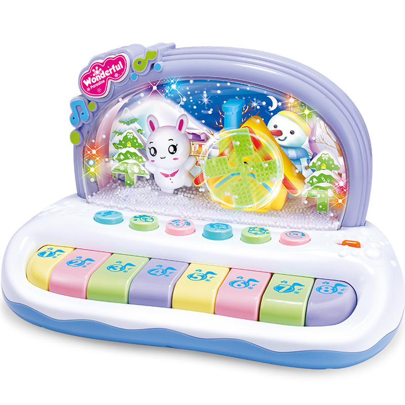 早教智能声光生日礼物圣诞电子琴