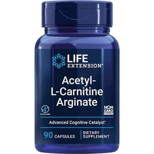 现货Life Extension Acetyl-L-Carnitine Arginate左旋肉碱精氨酸