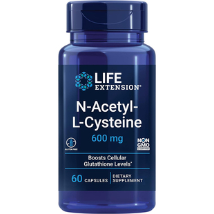 现货美国Life Extension 乙酰半胱氨酸 NAC N-Acetyl-L-Cysteine