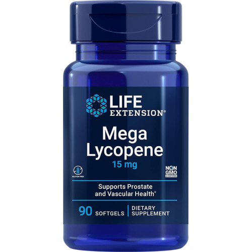 现货Life Extension Mega Lycopene番茄红素软胶囊 心血管前lie腺