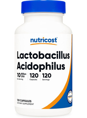 现货美国nutricost Lactobacillus Acidophilus嗜酸乳杆菌胶囊