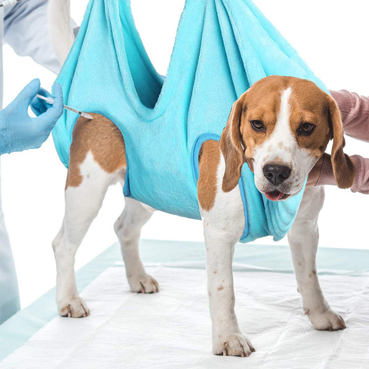 Dog Cat Hammock 宠物美容衣狗狗修剪指甲狗吊床宠物毛巾台上用品