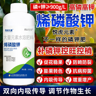 烯磷酸钾叶面肥 植物促花刺激素稀磷酸钾控旺控梢 高磷高钾水溶肥