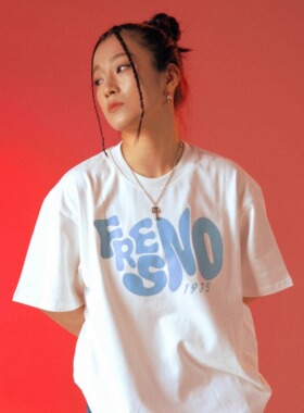 COZMINE 矿客兄弟 街舞 机械舞 HIPHOP POPPING 白色TEE 武汉勺震