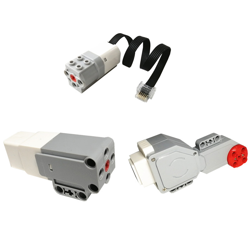 兼容乐高wedo2.0电机国产ev3中号大号马达机器人教具编程套装配件