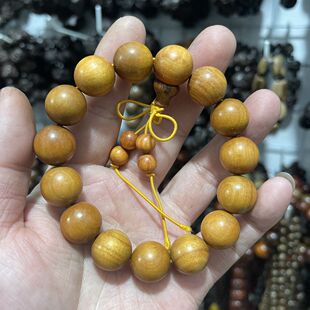 天然印尼帝王血龙木手串佛珠紫檀金丝楠木黄花梨沉香阴沉木手链