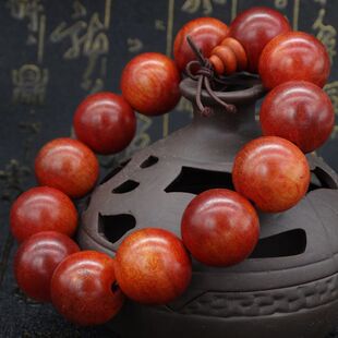 天然帝王木印尼血龙木手串手链珠透光文玩档位珠男女款饰品念珠