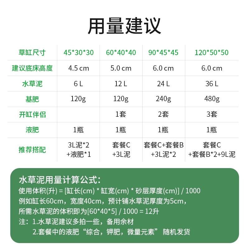 尼特利水草泥底砂鱼缸专用兰保水草泥开缸水草造景底砂水藻泥免洗