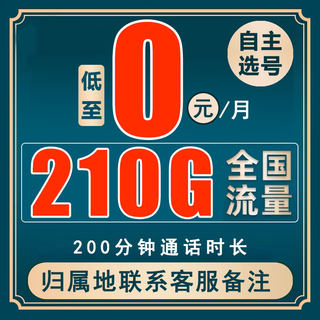 电信流量卡全国通用纯流量上网卡无线手机卡4g5g不限速电话卡