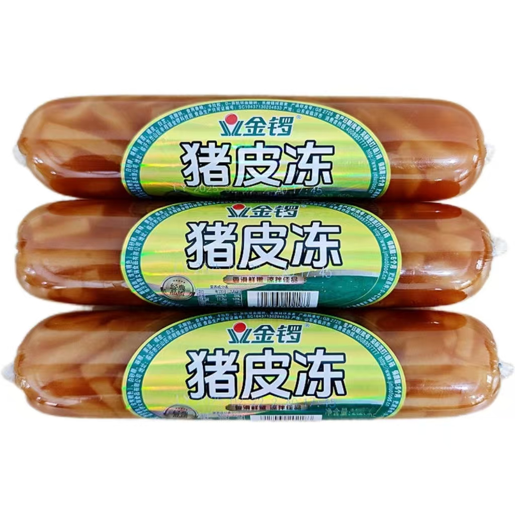 金锣猪皮冻260g*2根香滑鲜嫩凉拌即食