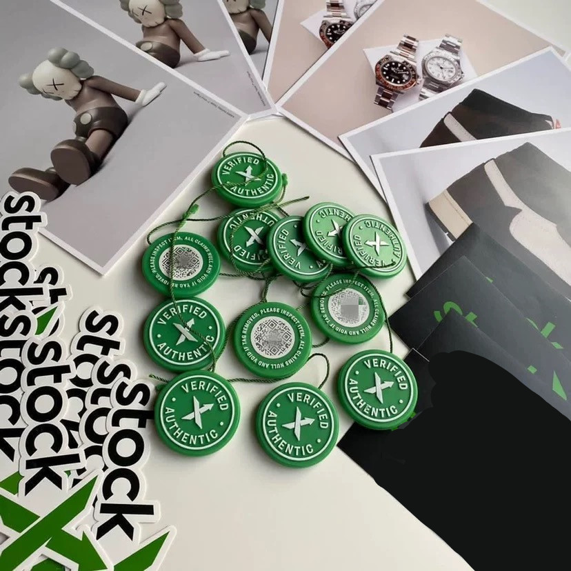 适配乔绿牌绿叉防调配件吊坠包扣