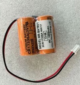 三菱 PLC 电池万胜 MR-BAT6V1,2CR17335A WK17 6V 锂电池