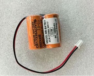 三菱 PLC 电池万胜 MR-BAT6V1,2CR17335A WK17 6V 锂电池