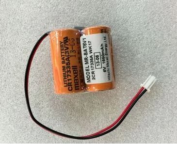 三菱 PLC 电池万胜 MR-BAT6V1,2CR17335A WK17 6V 锂电池