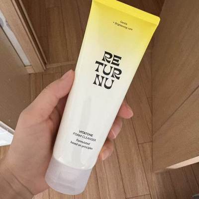 【保税】韩国RETURNU青橘洗面奶女深层清洁收缩毛孔洗面奶男女