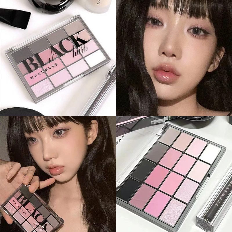 【保税】韩国WAKEMAKE眼影16色眼影盘唯可魅眼影盘显色