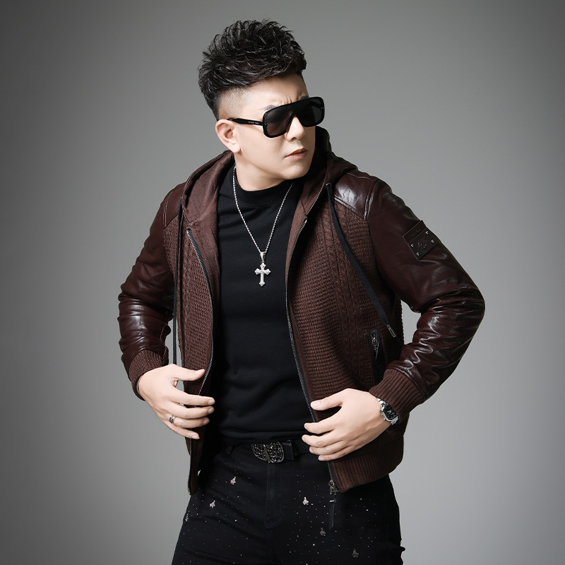 欧洲站保暖90白鸭男士休闲羽绒服