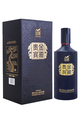 金徽酒金徽贵宾（蓝）52度单瓶装