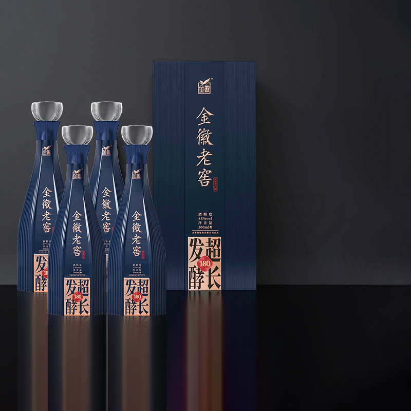 金徽500ml*4白酒45度浓香型