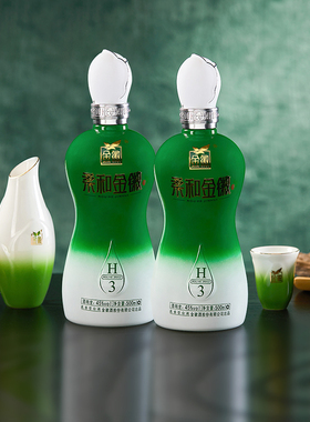 【年货送礼】金徽酒45度柔和金徽H3 浓香型白酒500ml*2双瓶装白酒