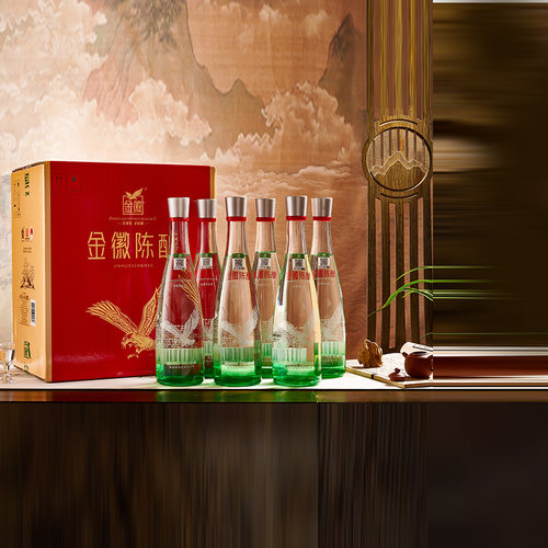 金徽甘肃45度陈酿整箱装口粮酒