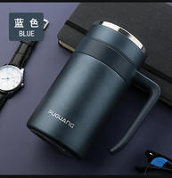 Fuguang high-end insulated cups, 316L stainless steel large-capacity water cups, men's and women's tea brewing cups, office cups customized thumbnail 7