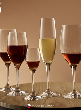 意大利进口DUENDE无铅水晶玻璃红酒杯白葡萄酒波尔多力乔杯香槟杯