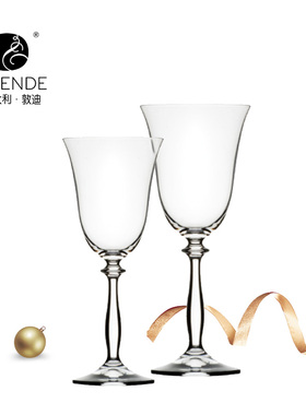 DUENDE欧洲原装进口无铅水晶玻璃红酒杯轻奢创意高脚杯葡萄酒杯