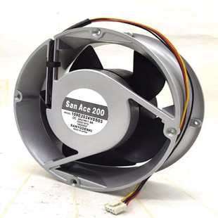 圆形大风量暴力散热风扇109E2024V0S03 20CM直流风机 24V 1.9A