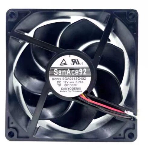 SANYO三洋 9GA0912G402 9025 DC12V 0.28A 9厘米机箱静音散热风扇